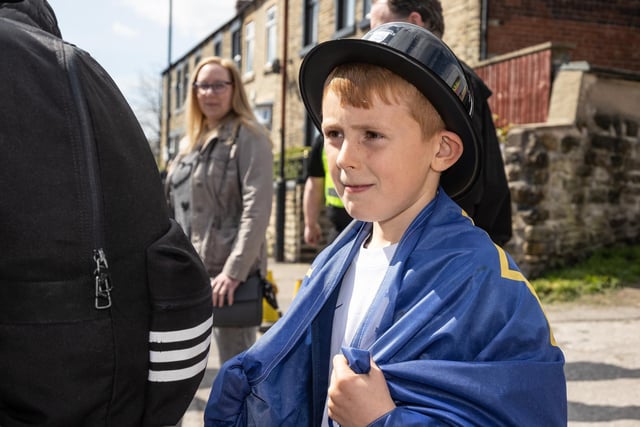 A young fan at Barnsley last year