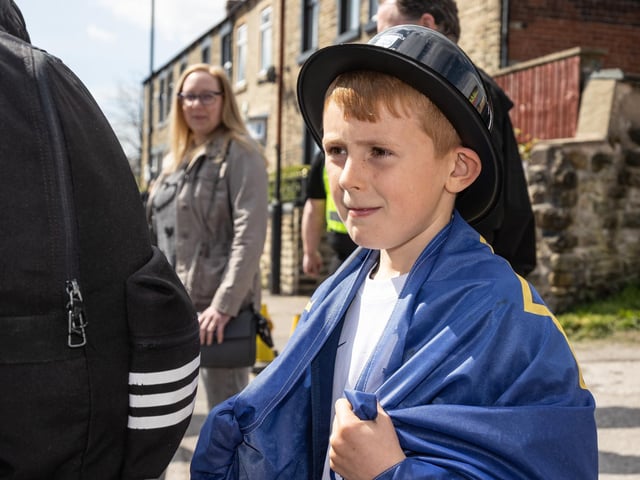 A young fan at Barnsley last year