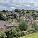 A view over Holmfirth from Victoria Park
