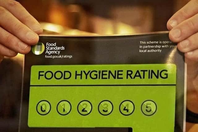 A takeaway in Leyland was handed a new two-out-of-five food hygiene rating