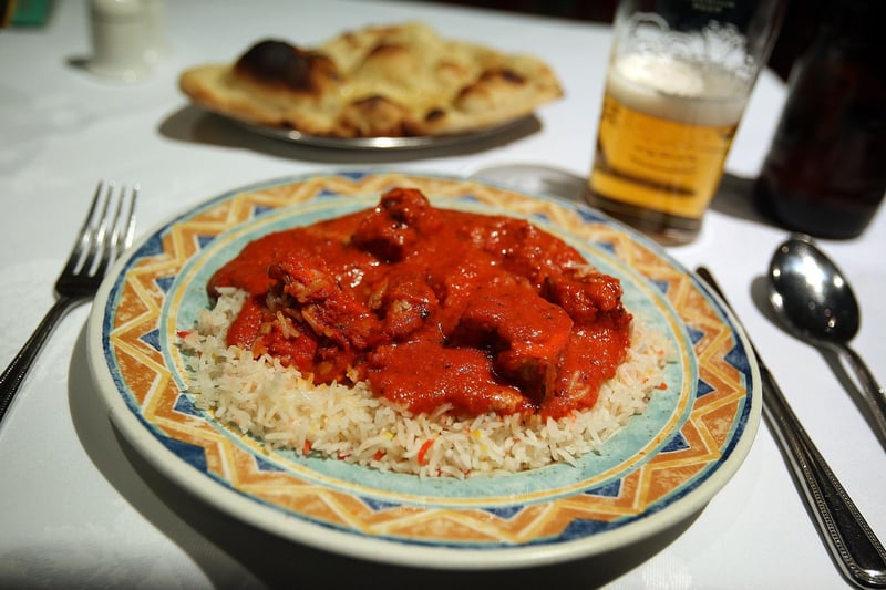 The price of chicken tikka masala is hitting Brits in the pocket.