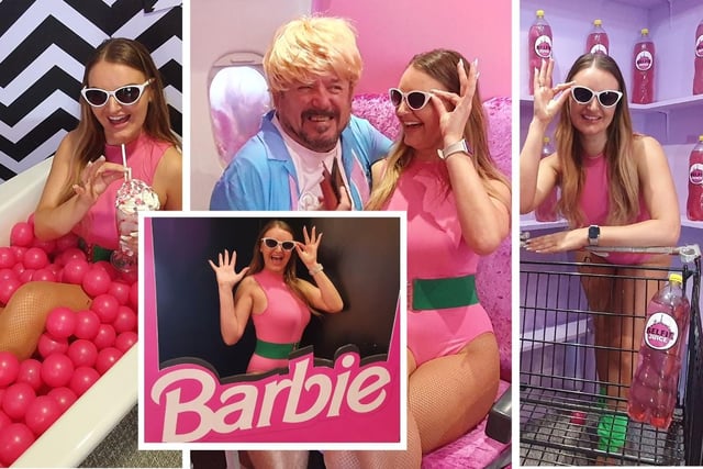 Barbie and Ken visit Blackpool