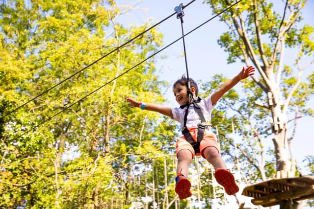 It will be Go Ape's first adventure park for children under the age of 10, with two high ropes experiences for little daredevils with a head for heights