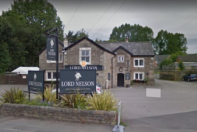 Lord Nelson Pub, Sandy Ln, Clayton Brook, Clayton-le-Woods, Chorley PR6 7RD. A stone built pub dating from 1668.