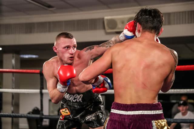 Reece MacMillan has won 14 out of 15 bouts as a professional (Karen Priestley Photography)