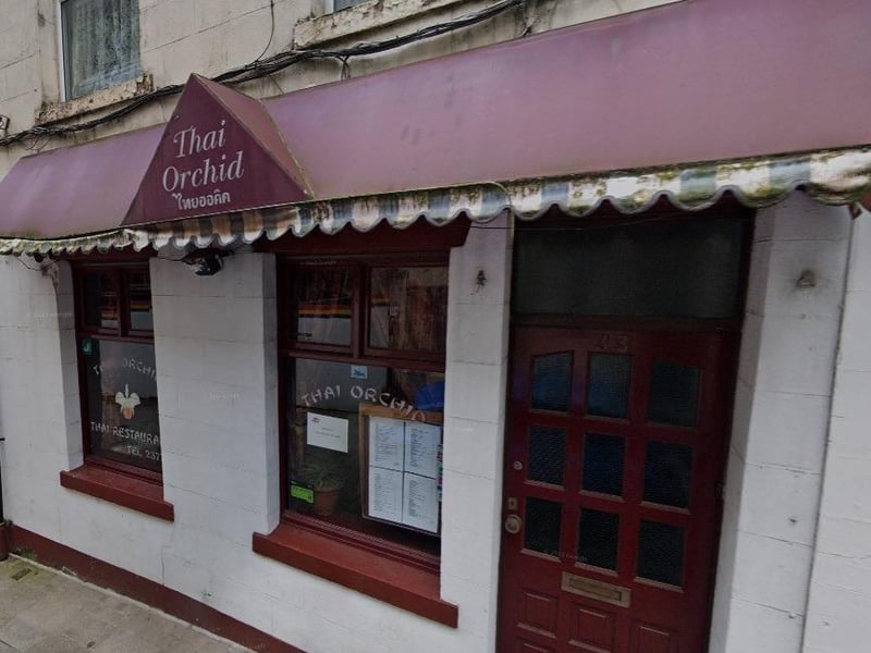 Thai Orchid on Cannon Street has a rating of 4.6 out of 5 from 80 Google reviews