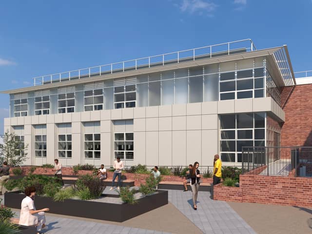 A new £6 million state of the art teaching centre is getting built at Cardinal Newman College in Preston.