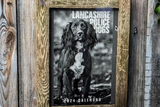 Lancashire Police Dogs Unit calendar 2024