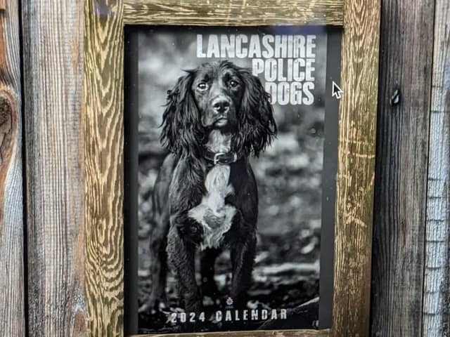 Lancashire Police Dogs Unit calendar 2024