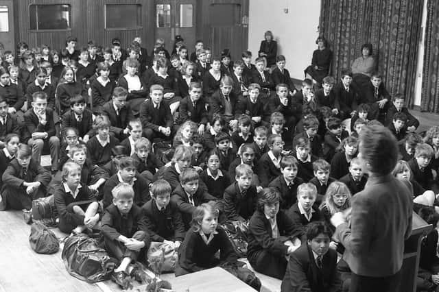 Multi-faith schools in Lancashire face possible religious splits when new education laws are enforced in the county, head teachers warned. Scenes like this traditional Christian morning assembly at Ashton-on-Ribble High School could see some children opted out on religious grounds