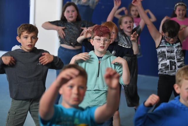 Tarleton Community Primary School dance-a-thon