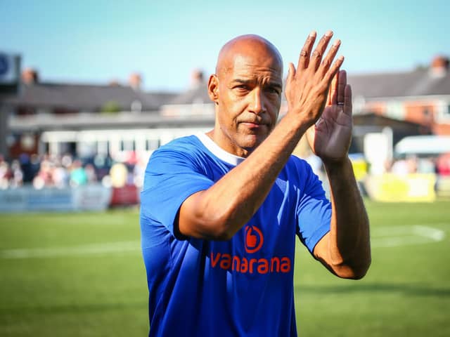 Manager Andy Preece felt Chorley deserved something from the game (photo: Stefan Willoughby)