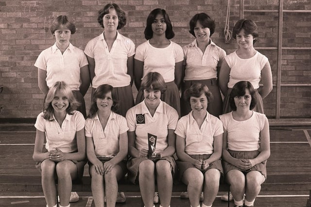 Tulketh High School netball team has a successful season in 1978