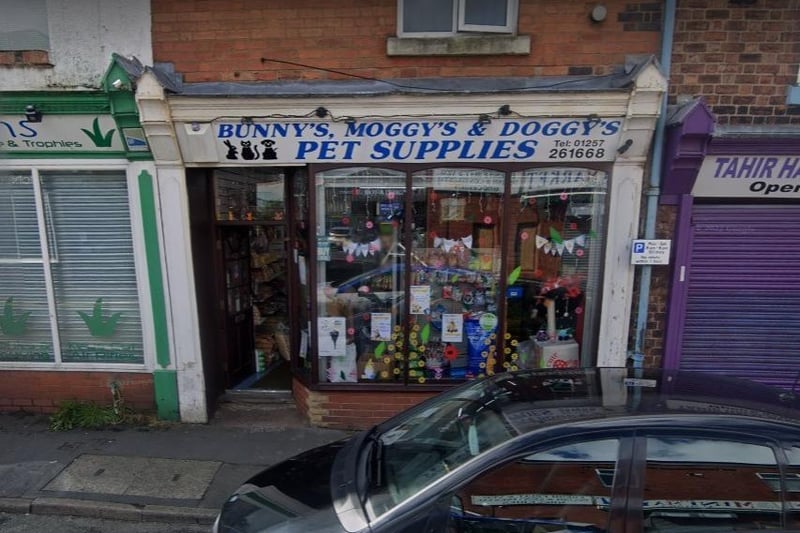 Bunny's, Moggy's & Doggy's Pet Supplies is a pet shop in Chorley