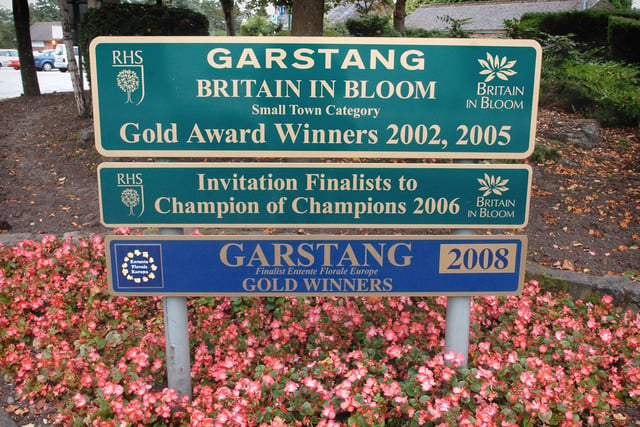 Garstang boasting a great track record in the Bloom awards in 2009