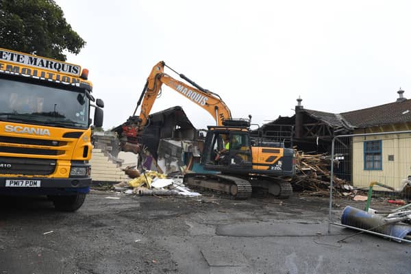 Preston Sea Cadets historic building being demolished
