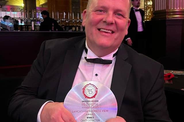 Damian Mercer, owner of Cavity Extraction.
