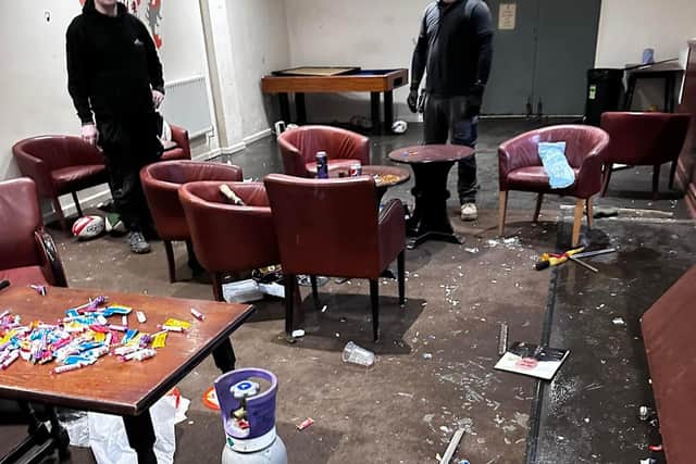 Blackpool RUFC clubhouse was broken into on Feb 15