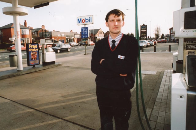 Business owners were anxious about the situation at the Black Bull Lane/Garstang Road traffic lights in 1994. Philip Singleton, cashier at the Mobil filling station resented the alterations made by highway chiefs as he said they had messed things up