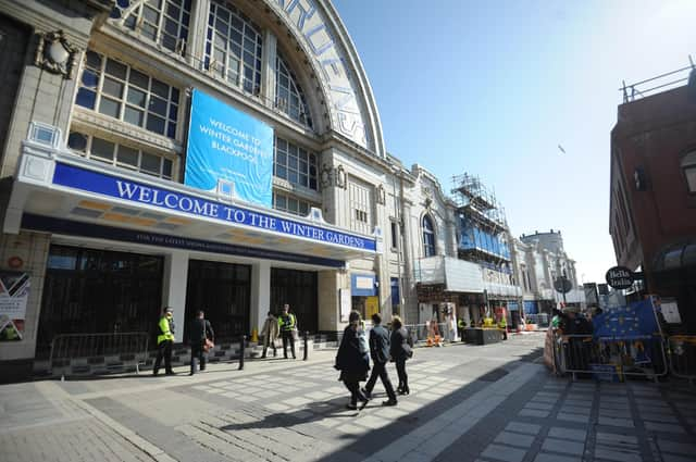 The Winter Gardens in Blackpool is one of the Lancashire landmarks on the latest Historic England At-Risk Register