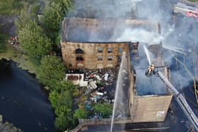 Six fire engines, an aerial ladder platform, the water bowser and air unit attended the incident at around 4.50pm.
