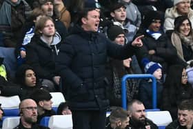 Morecambe manager Derek Adams Picture: Ben Stansall/AFP via Getty Images