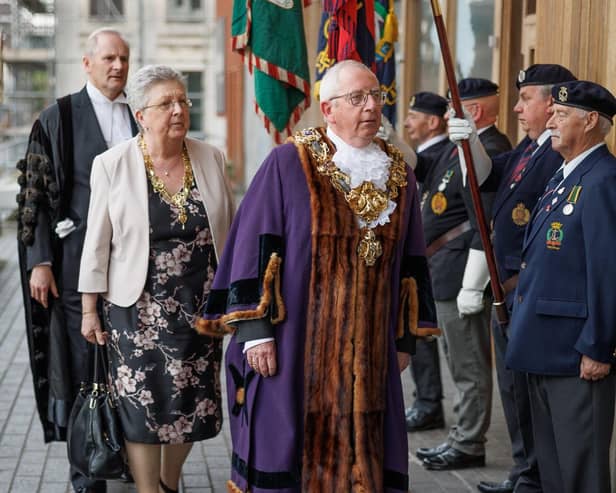Cllr Phil Crowe has been sworn in as mayor of Preston for 2024/25 (image: Michael Porter Photography)