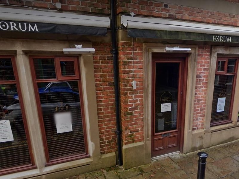 Forum Bar & Kitchen on Winckley Street has a rating of 4.5 out of 5 from 539 Google reviews