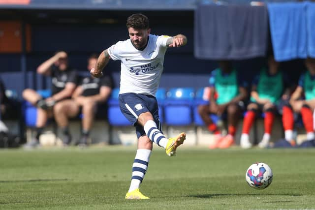 Robbie Brady lets fly from the edge of the box.