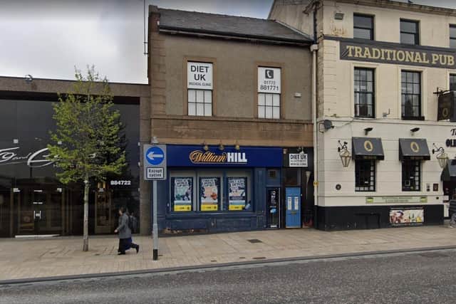 The former William Hill bookmakers shop is set to become a cafe/restaurant.