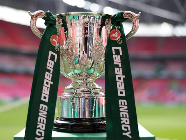 The Carabao Cup trophy