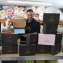 Chorley fashion designer Ross Griffiths is donating all of his fashion sample stock to Chorley Help the Homeless who provided a support blanket for him when he found himself on the streets