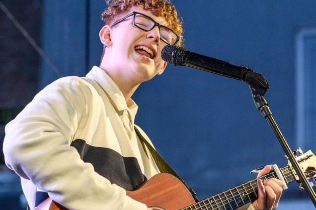 Will Edgar, who was also a finalist on The Voice Kids, sings and plays guitar