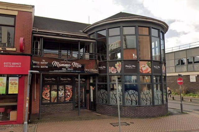 Mamma Mia Preston / 124 Church St, Preston PR1 3BT / 4.5 stars / One reviewer said: "Authentic Italian pizza, really good taste and deserts. Highly recommended"