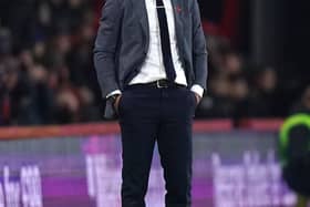 Bournemouth head coach Scott Parker.