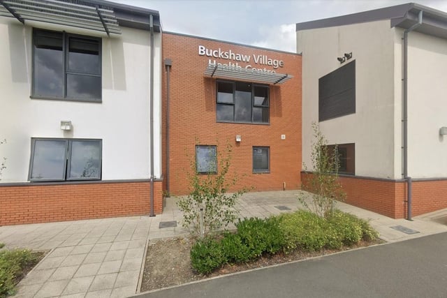 At Buckshaw Village Health Centre in Unity Place, Buckshaw Village, Chorley, 3.9% of appointments in October took place more than 28 days after they were booked.
