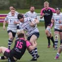 Match action from Preston Grasshoppers clash with Tynedale (photo: Mike Craig)