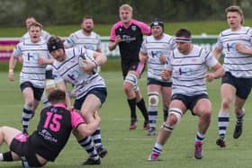Match action from Preston Grasshoppers clash with Tynedale (photo: Mike Craig)