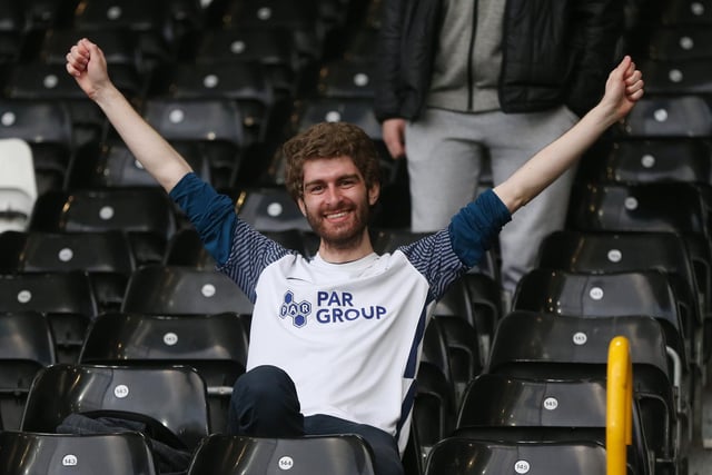 This Lilywhite cheers on his team.