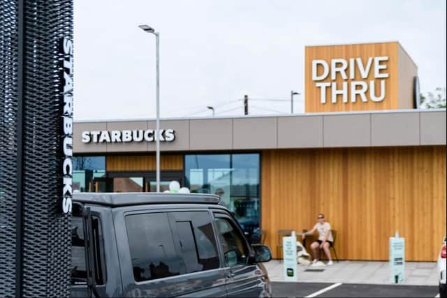 The new drive-thru would be in the southern corner of the Asda store car park.