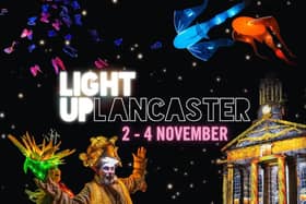 Light Up Lancaster 2023 will run three nights from November 2 to 4