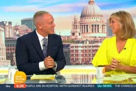 Robert Rinder praised his GMB colleague Kate Garraway on Tuesday for being shortlisted by the NTA for her documentary Caring for Derek