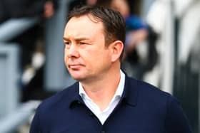 Morecambe manager Derek Adams Picture: Jack Taylor