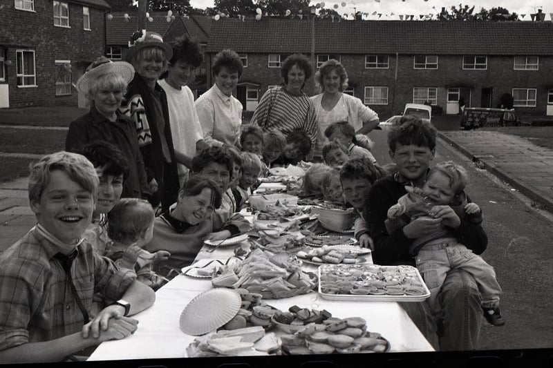 More than 50 children from Warwick Road, Leyland, joined in the fun to celebrate Andrew and Fergie's big day, with games, a disco and plenty of sandwiches, jellies and pop