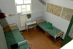 One of the cells at Kirkham Prison in 2001