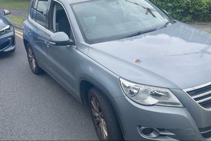 The driver of this car has been given a £300 fine and six penalty points for driving without insurance.
A police spokesman said: "If you decide to stop paying your car insurance then ignore calls, texts and emails asking for payment don’t be surprised when they cancel the policy."