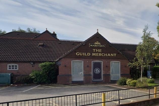 The Guild Merchant on Tag Lane has a rating of 4.3 out of 5 from 617 Google reviews, making it the highest-rated pub in Ingol
