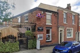 The Cosmopolitan Restaurant, Wine and Cocktail Bar, on St. George's Street, with the now approved HMO to the right (image: Google)
