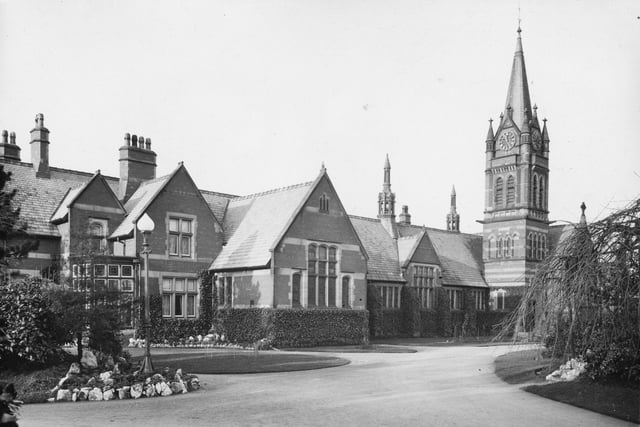 A view of the Harris Orphanage on Garstang Road in Fulwood in 1936