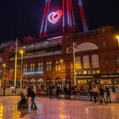 Glice Rink at Christmas By The Sea, Blackpool